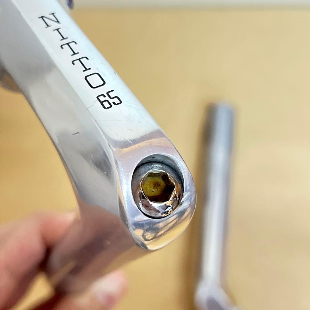 【希少】NITTO 65 CRYSTAL CRYSTAL8 ステム シートポスト
