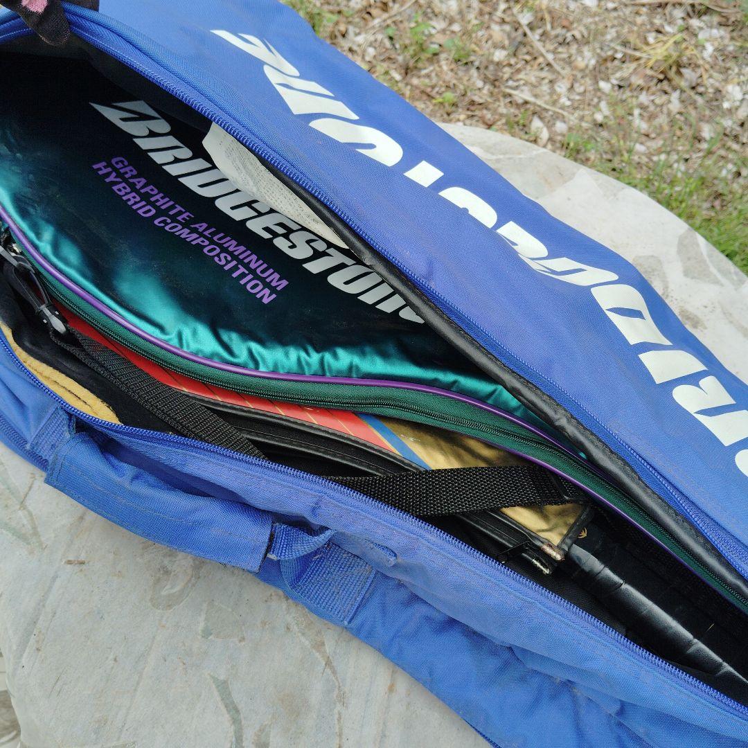 テニスラケット　軟式用　３本セット　ケース付