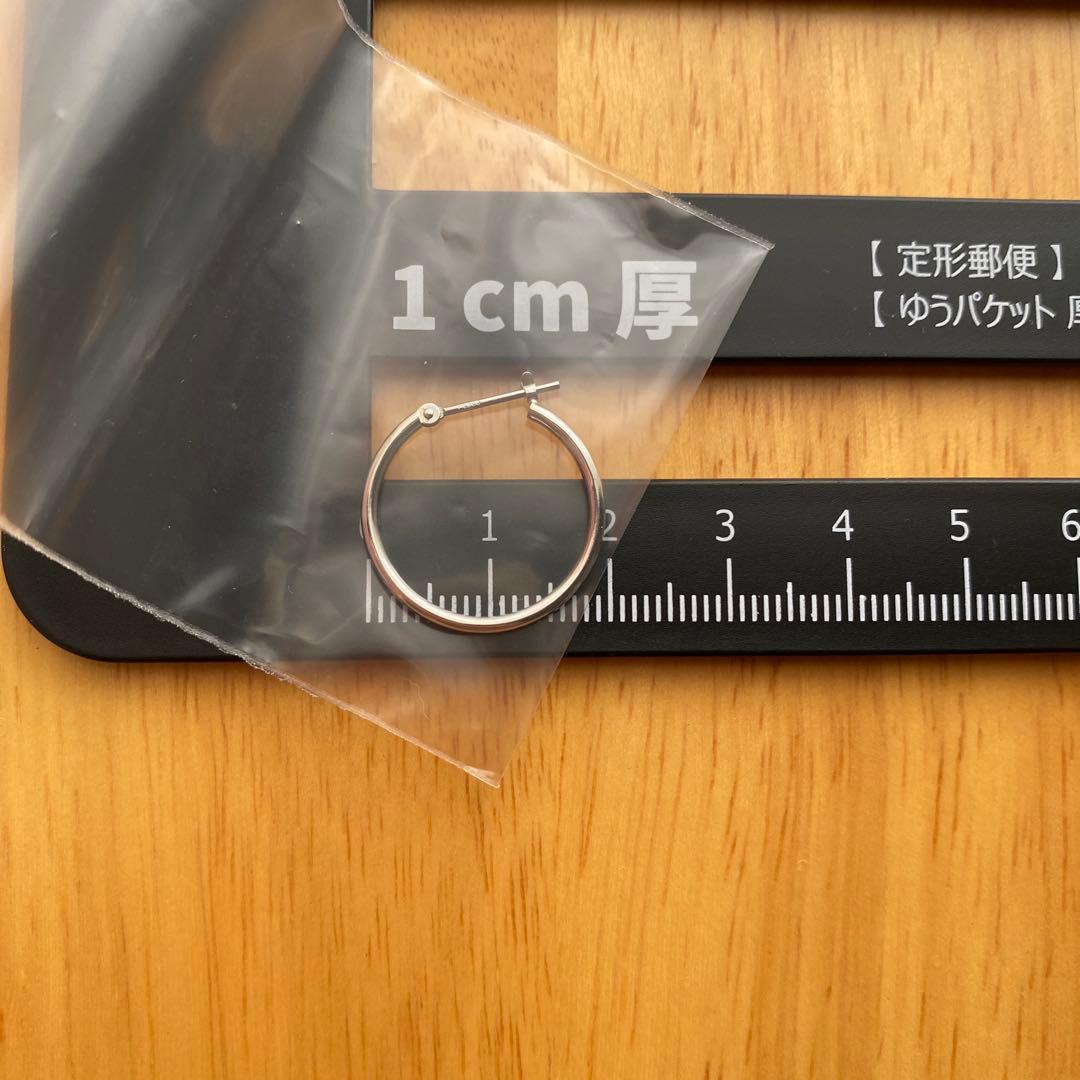 L&Co. エルアンドコー プラチナ フープピアス メンズ レディース