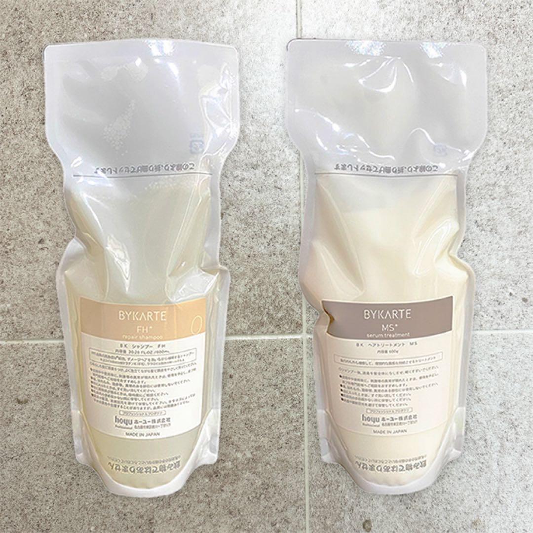 バイカルテ シャンプー FH 600ml トリートメント MS 600g セット