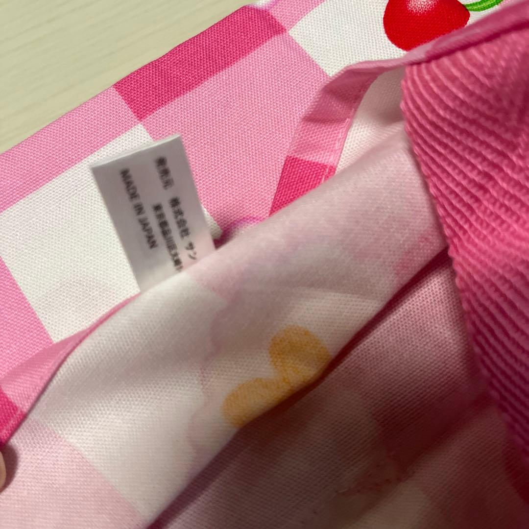 ハローキティ　エプロン　1998 さくらんぼ　当時物　レア