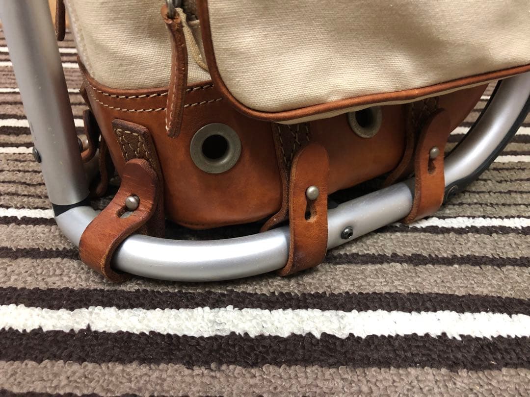 木の庄帆布　フレームウォーカー　キャディバッグ