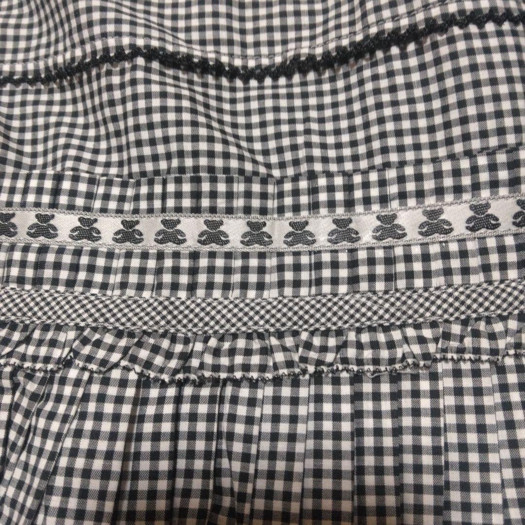 ピンクハウス　新品未使用　激かわチェック柄フレアスカート