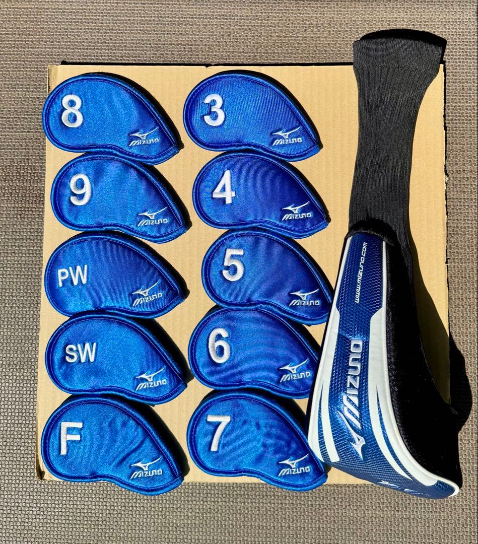 Mizuno キャディバッグ ツアーモデル　青/白