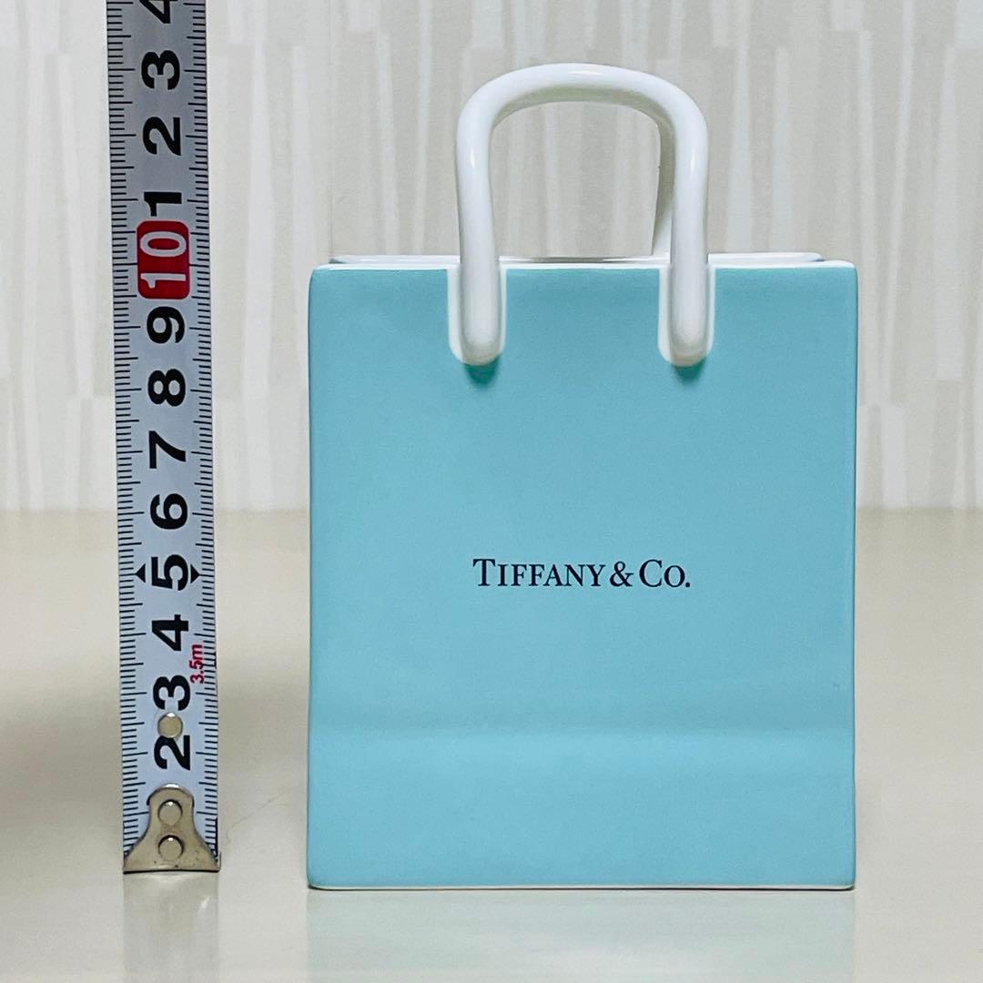 Tiffany & Co. ティファニー 陶器製 ショッパー型 置物