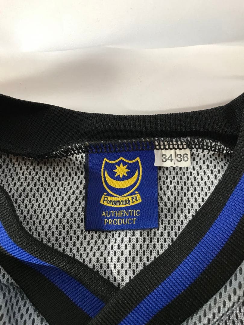 正規品PompeysportsポーツマスFC「37」川口能活 長袖Mユニフォーム