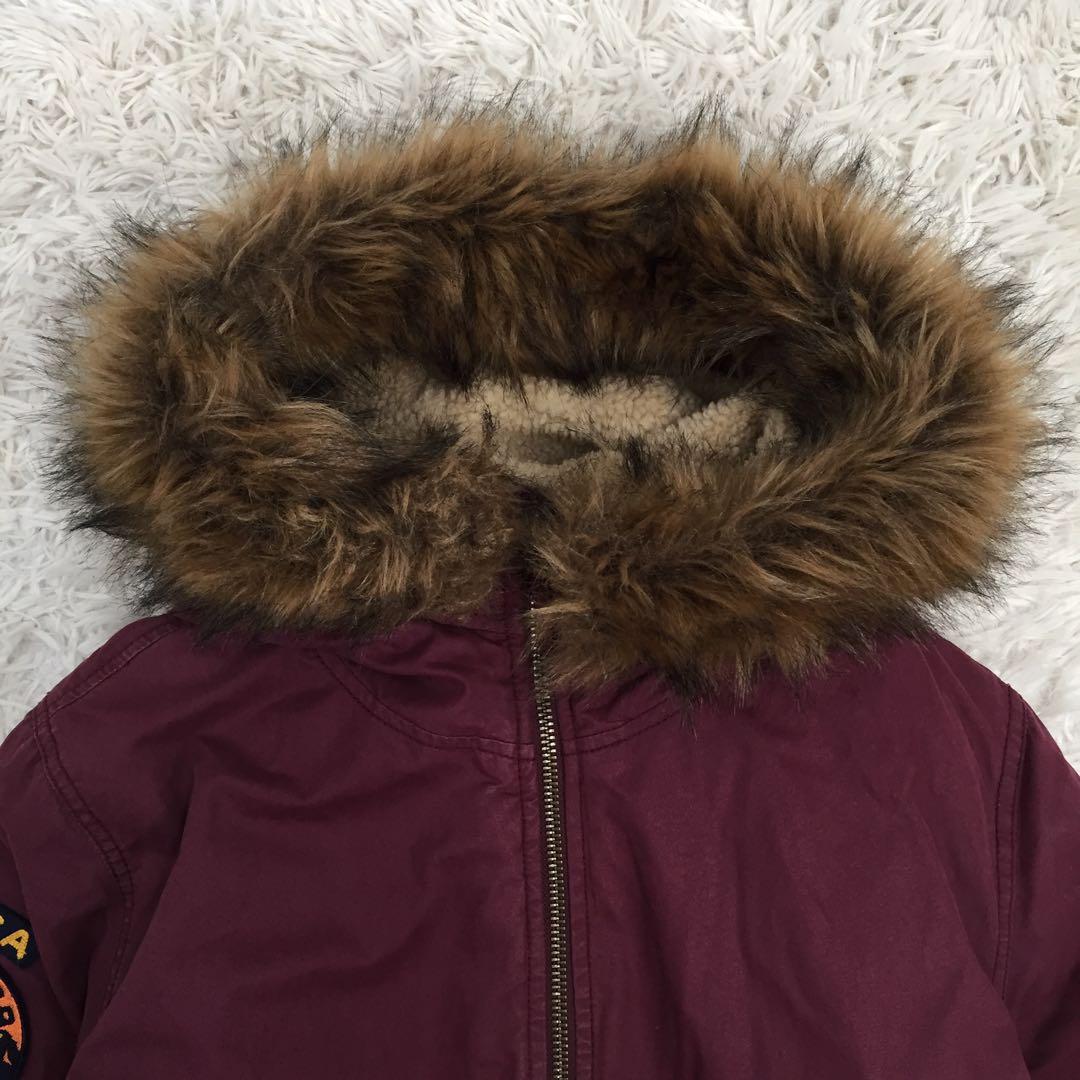 【超人気】GAP ギャップ バック刺繍ロゴ IDEALジップフライトジャケットS