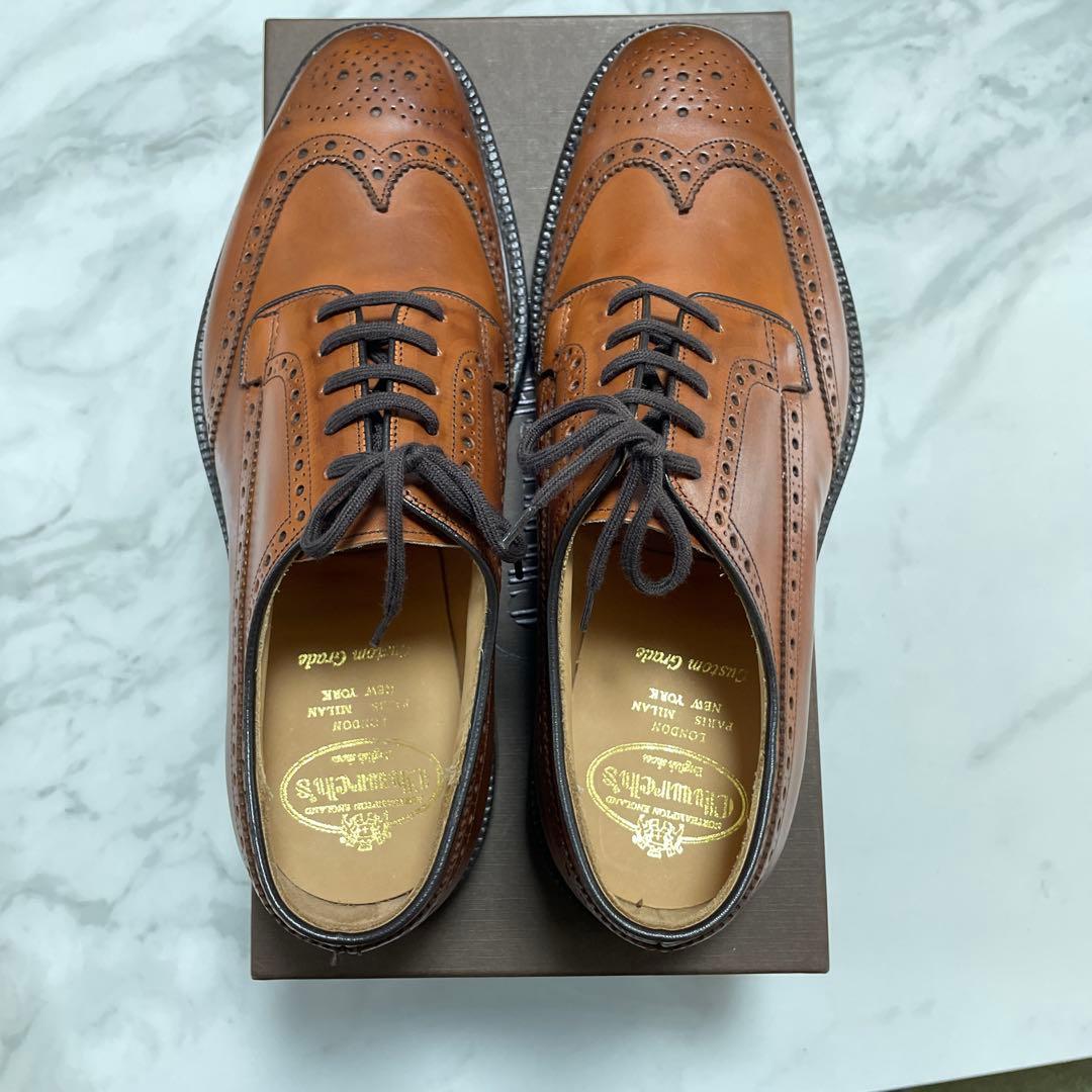 Church's／チャーチグラフトンWALNUT ウイングチップ