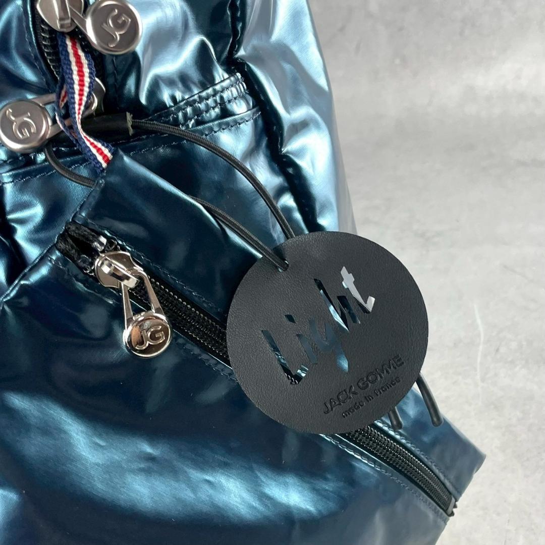 美品　ジャックゴム　ライトオリジナルラミ　リュック　 ポーチ付き　A4