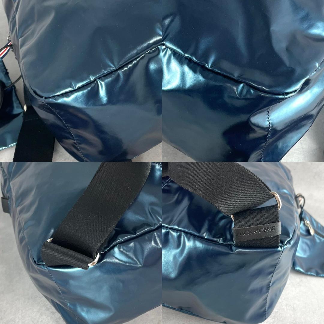 美品　ジャックゴム　ライトオリジナルラミ　リュック　 ポーチ付き　A4