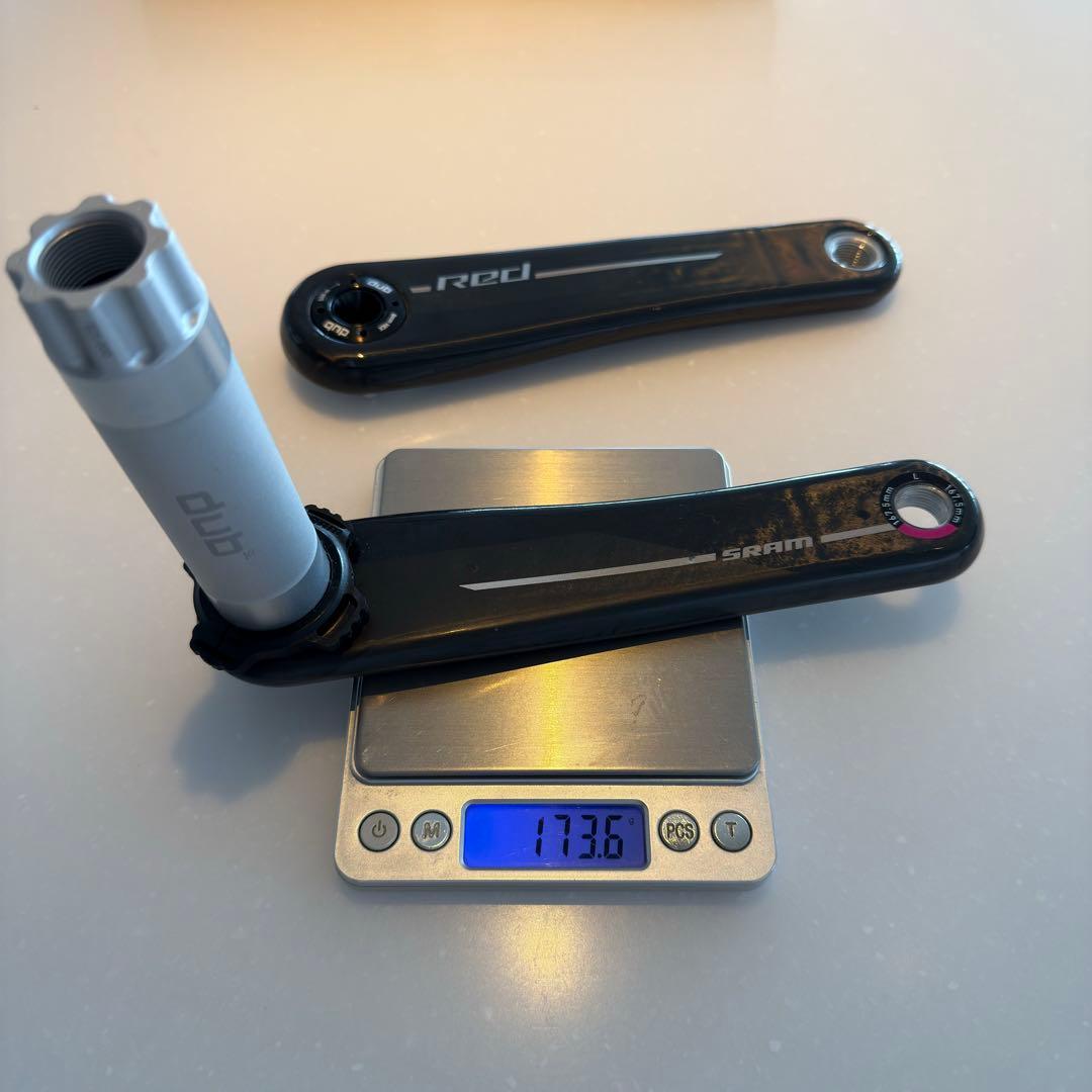 パーツ SRAM Red E1 AXS Crankarm DUB 167.5mm