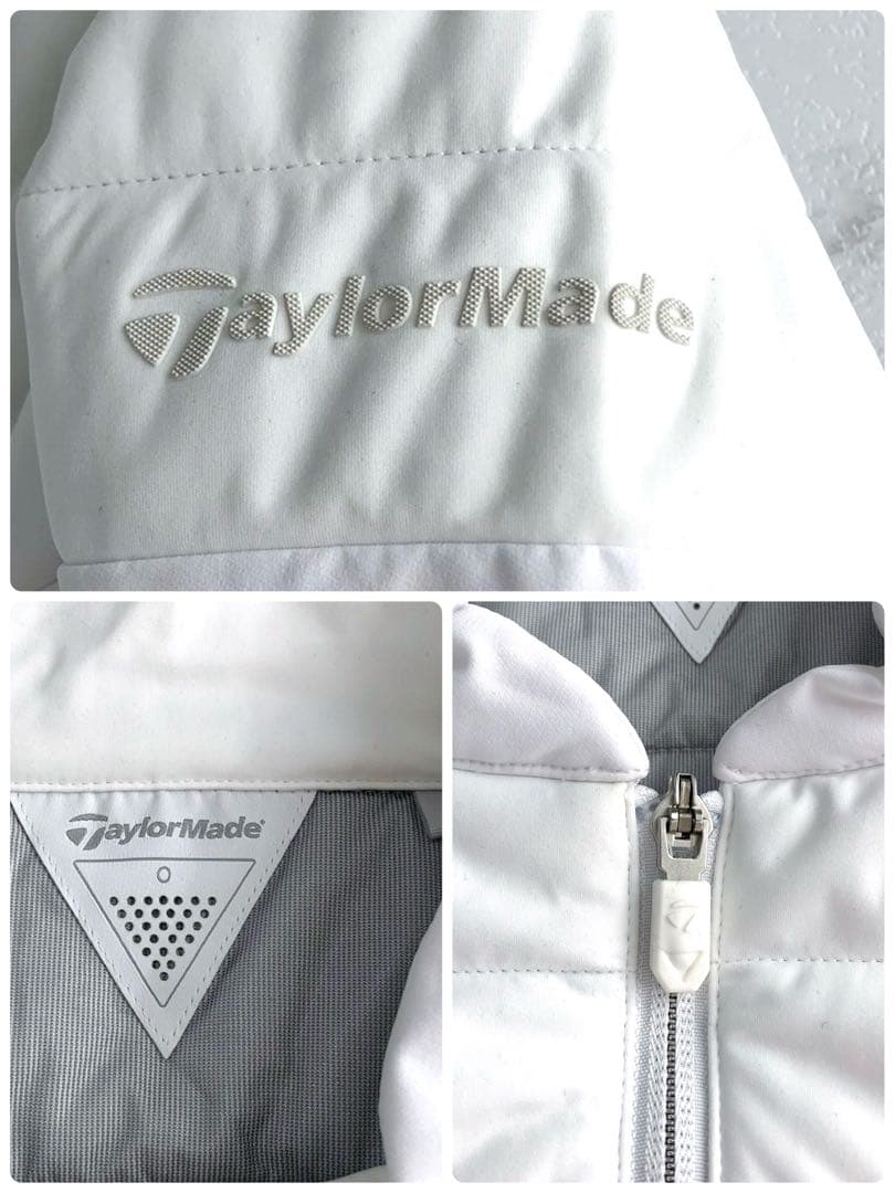 【極美品 XL】taylormade 中綿 ハイブリッド ジャケット ホワイト