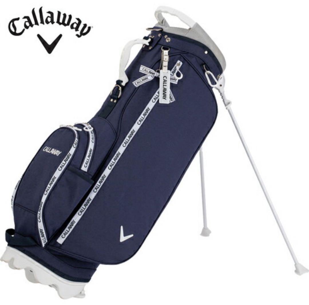 callaway ゴルフキャディバッグ　レディース　ネイビー