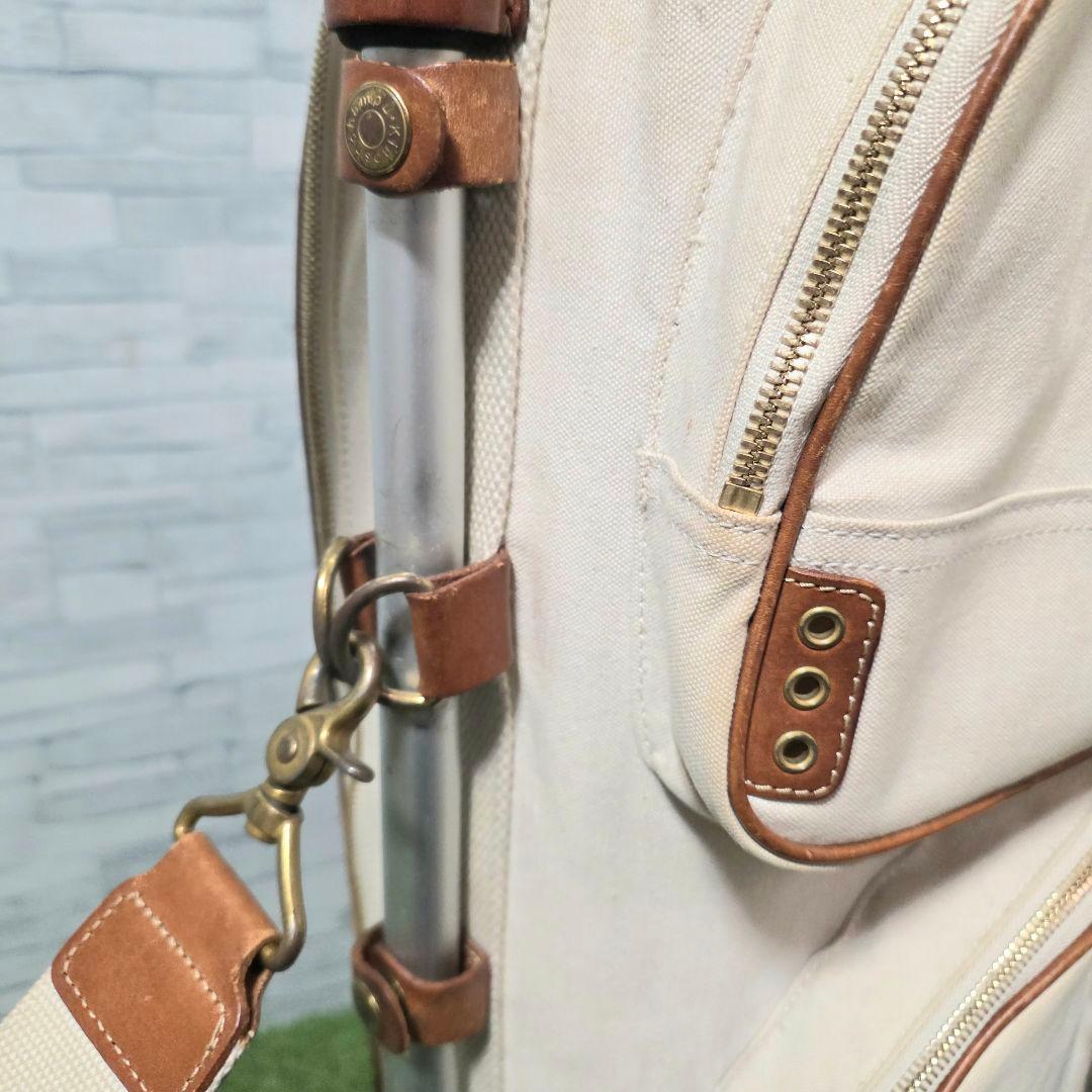 MIZUNO ミズノ フレームウォーカー × 木の庄帆布 キャディバッグ