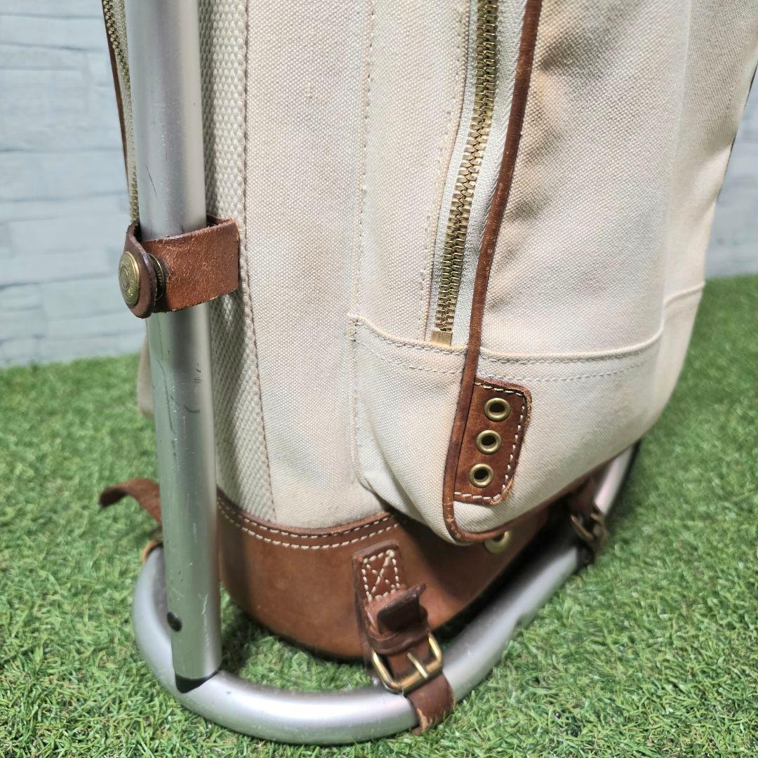 MIZUNO ミズノ フレームウォーカー × 木の庄帆布 キャディバッグ