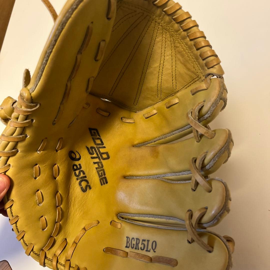 ASICS GOLDSTAGE 野球グローブ　軟式用