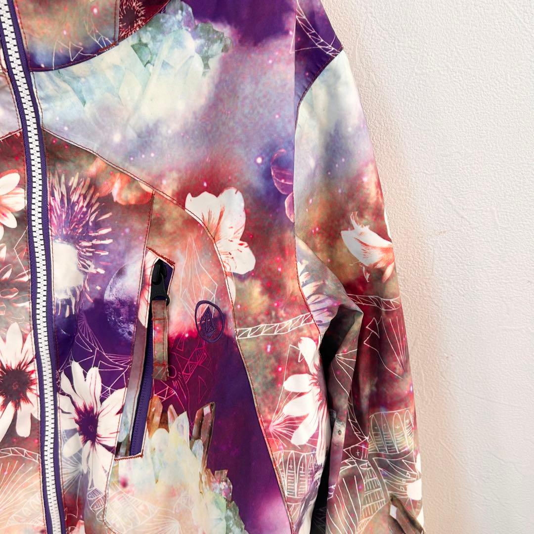 美品　ボルコム　レディース　スノーボードスキースノボウェア　パスケース付　M