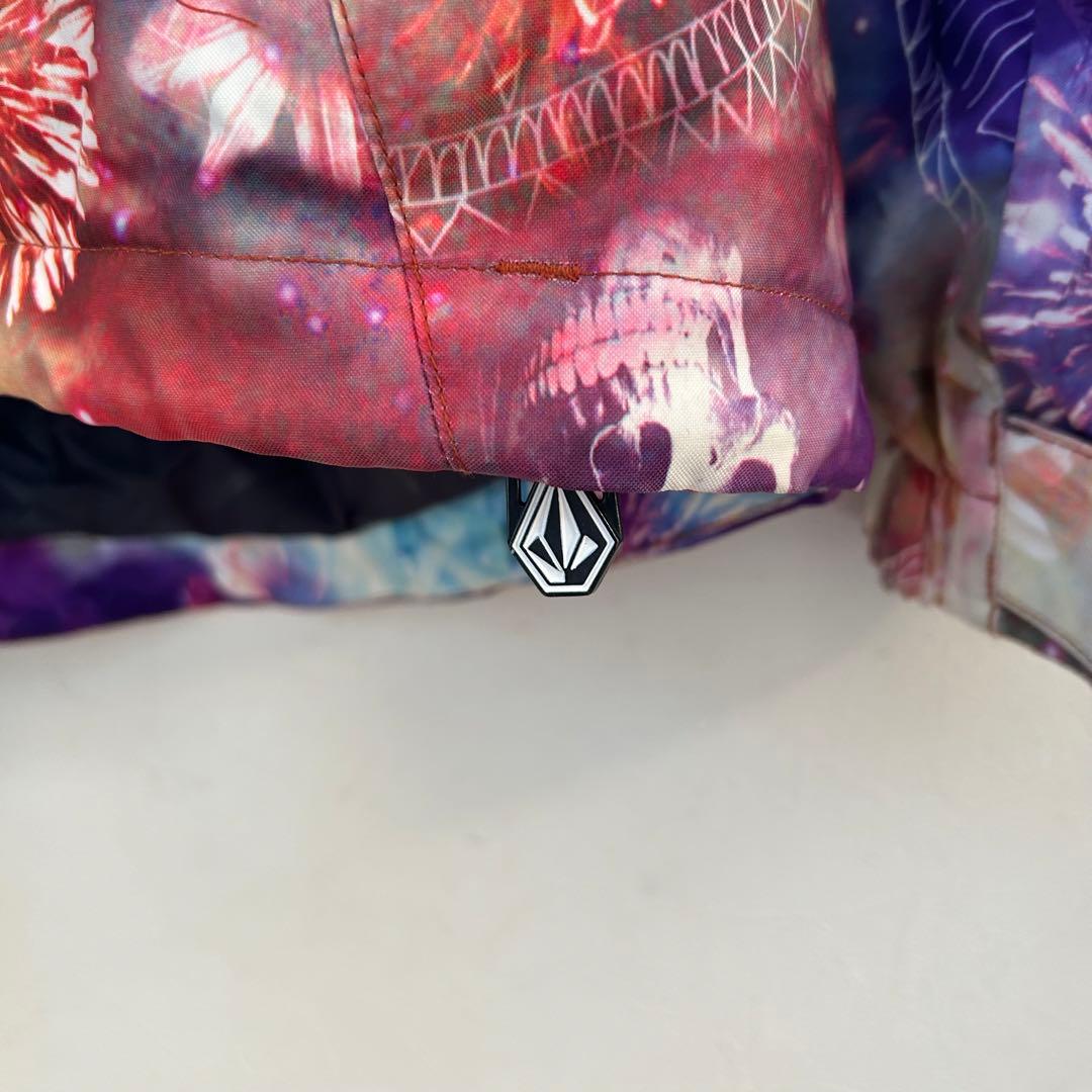 美品　ボルコム　レディース　スノーボードスキースノボウェア　パスケース付　M