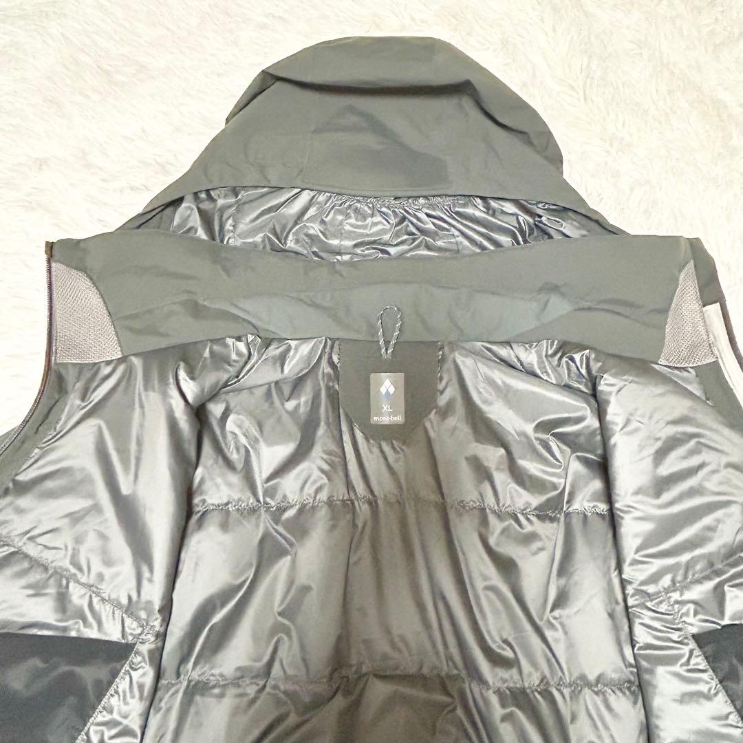 mont-bell モンベル シャルモパーカー スキーウェア 中綿入り XL 黒