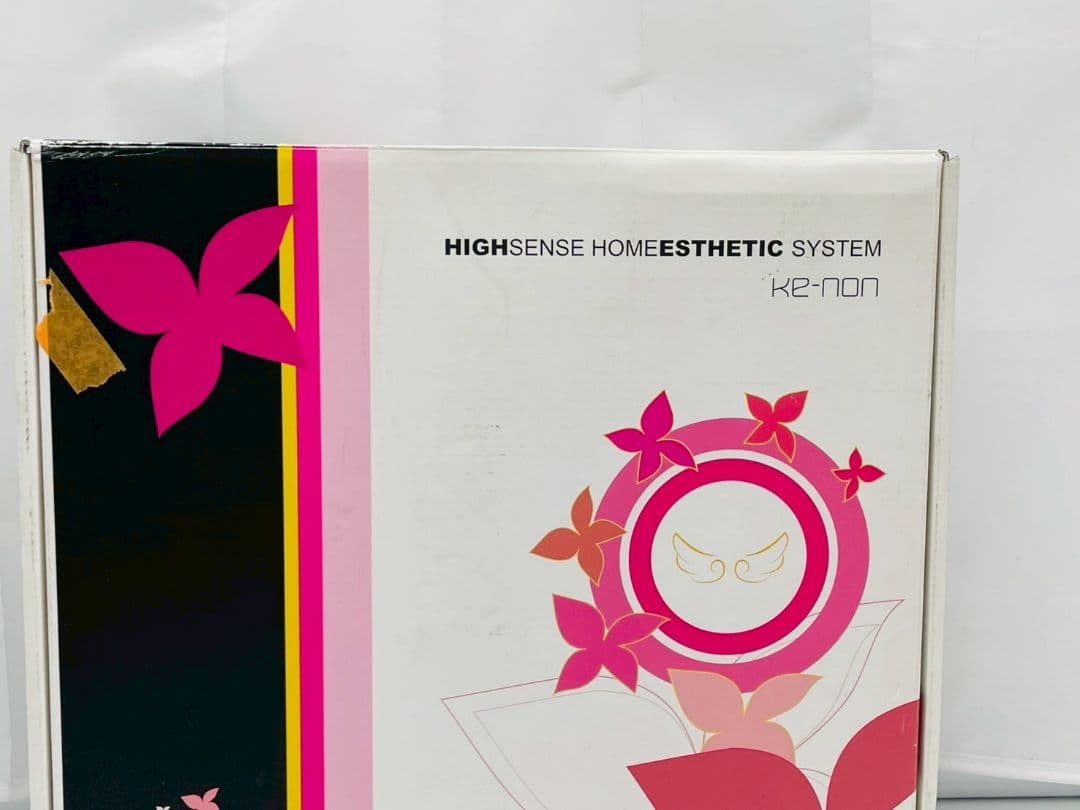 (sk/9.20/10)ケノン 脱毛器 ピンク 本体と付属品