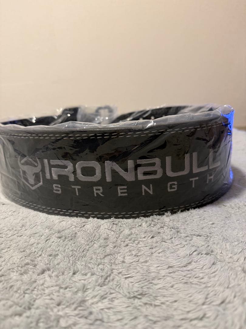 【IRON BULL STRENGTH】　リフティングベルトL　【新品／未使用】