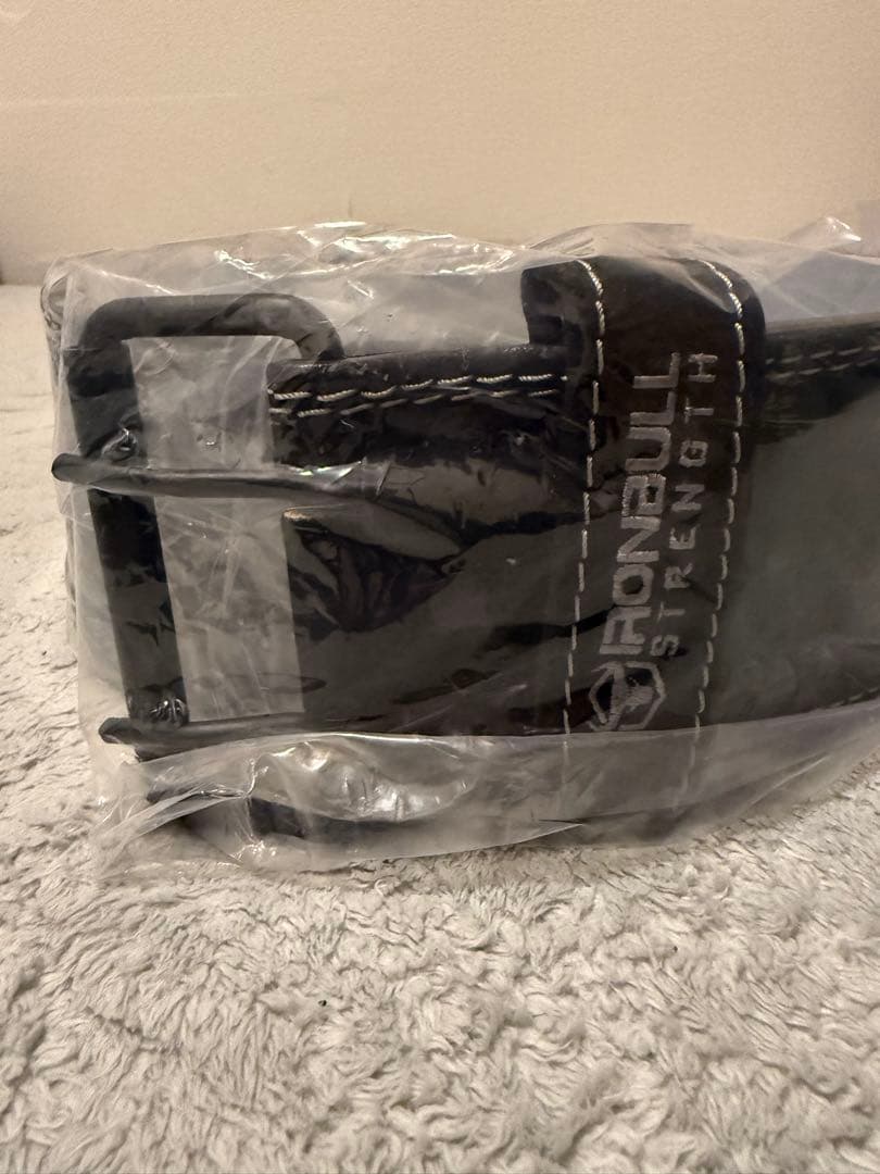 【IRON BULL STRENGTH】　リフティングベルトL　【新品／未使用】