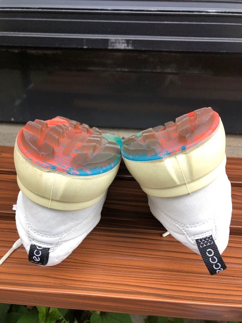 328番 美品 ECCO biom ゴルフシューズ36 23.0cmスパイクレス