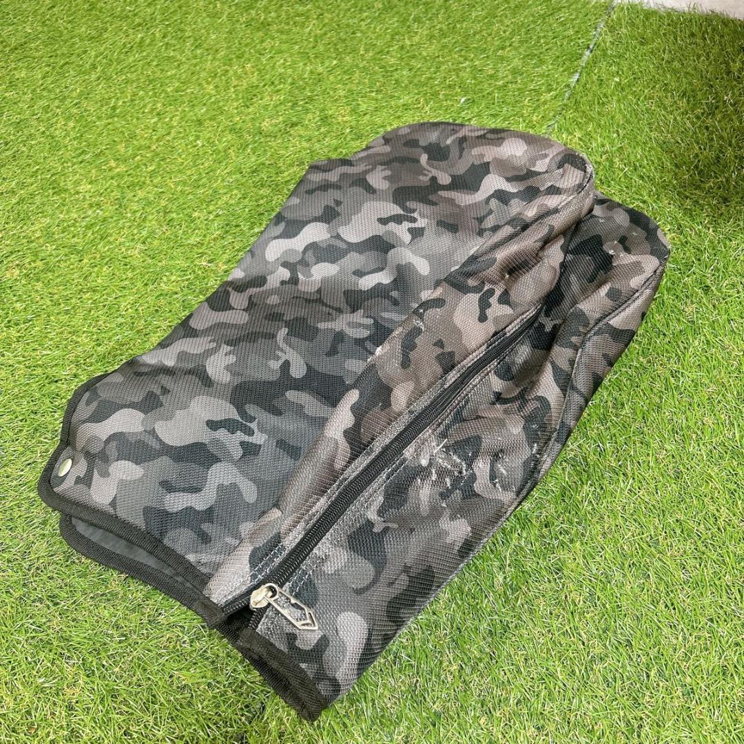 Callaway キャディバッグ カモフラ　迷彩　グレー　フードあり