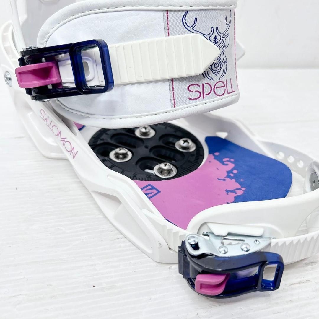 サロモン　halsey 44 spell スノーボード　ビンディングセット