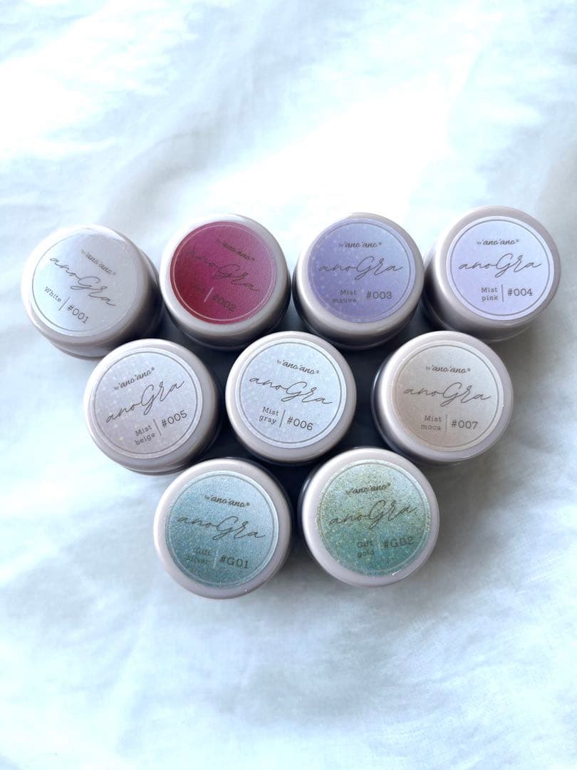anoGra カラージェル全色 ＋ グラデマスター筆 セット