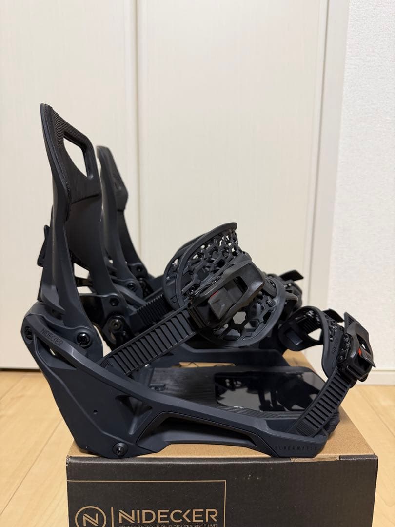 NIDECKER SUPERMATIC 2022-2023ビンディングLブラック
