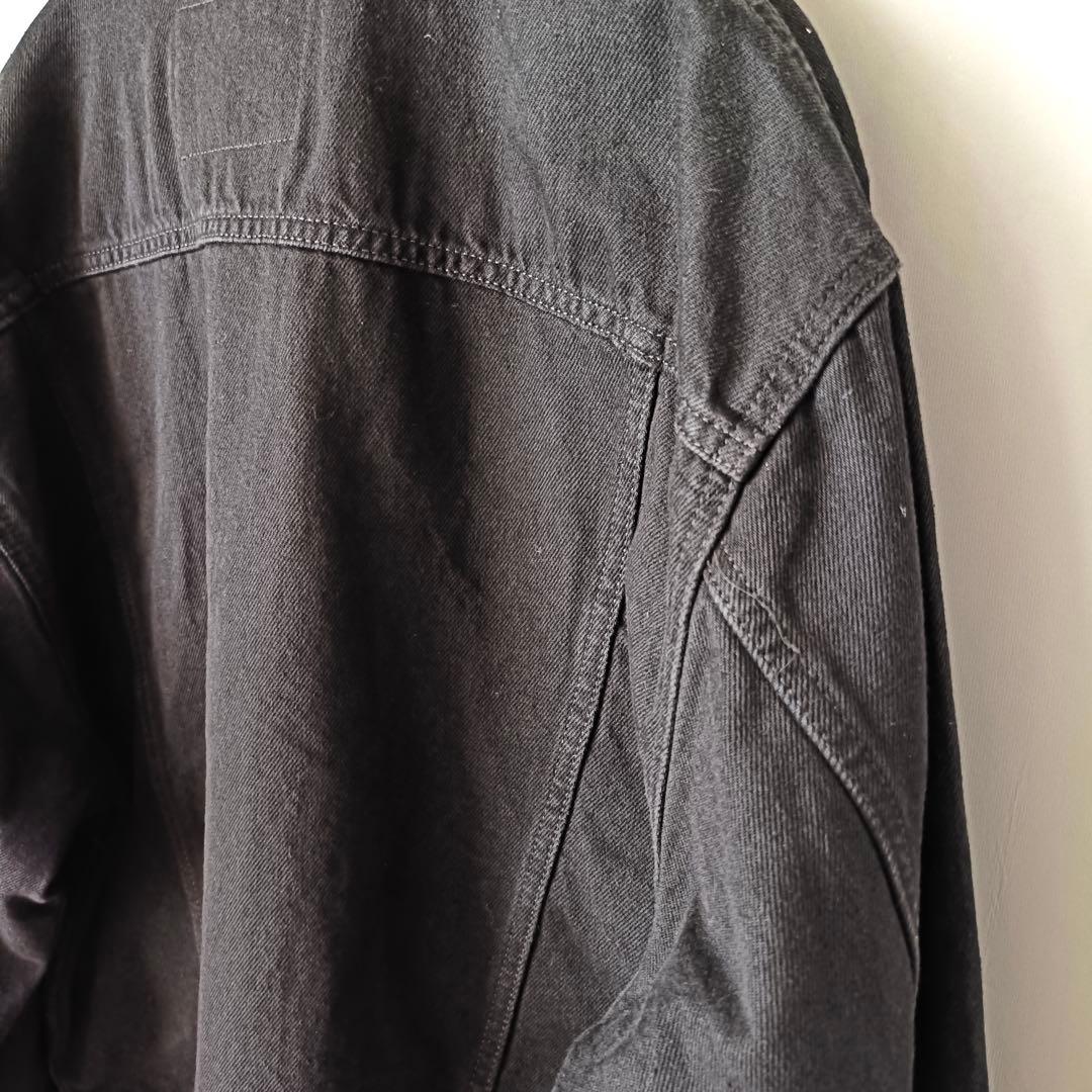 カルバンクライン 90S クラッシック ブラック トラッカージャケット