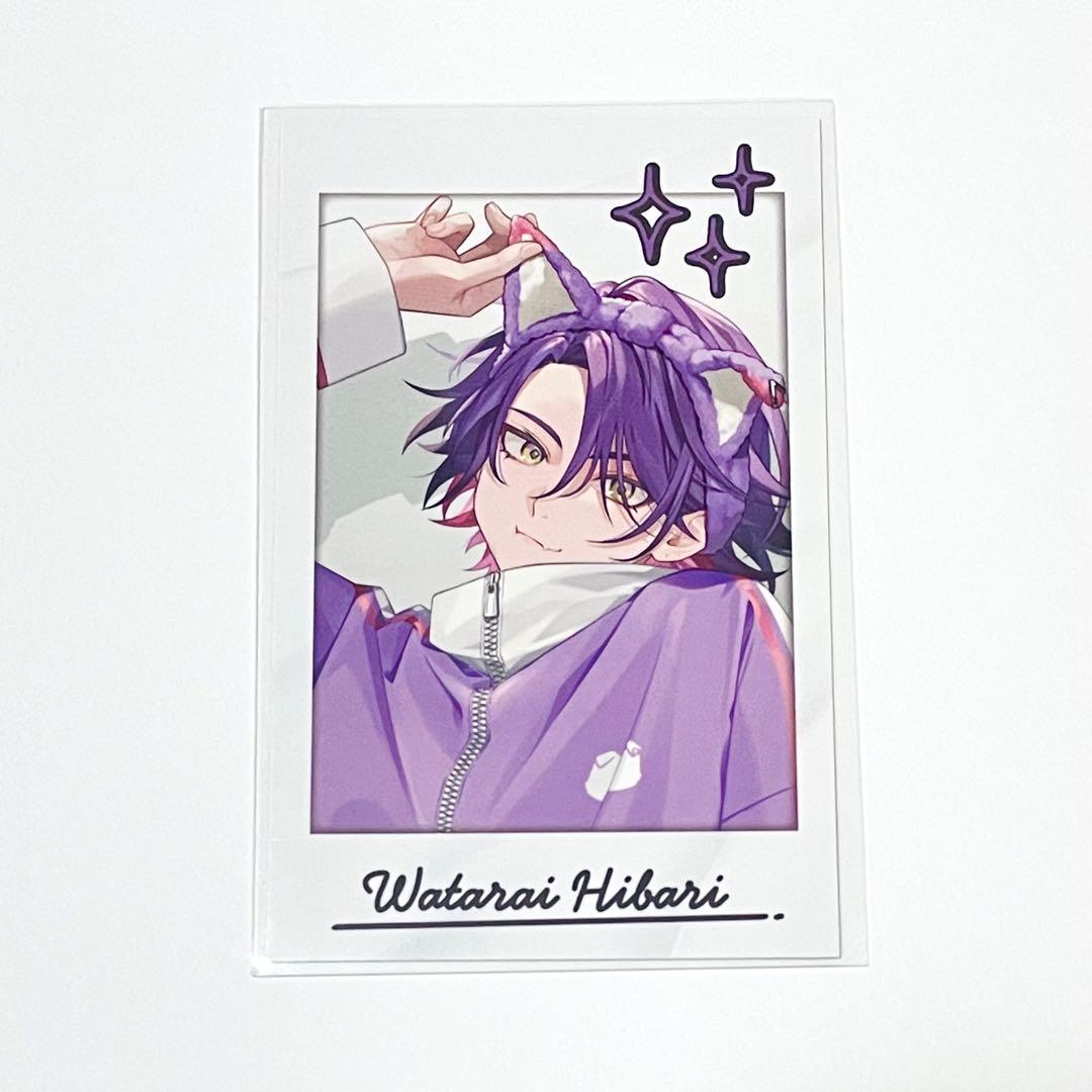 にじさんじ】渡会雲雀 チェキ風カード【わんにゃくしょん】 - メルカリ