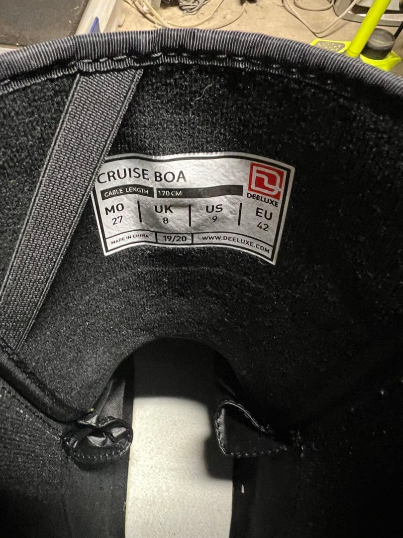DEELUXE CRUISE BOA ディーラックス　クルーズ Black