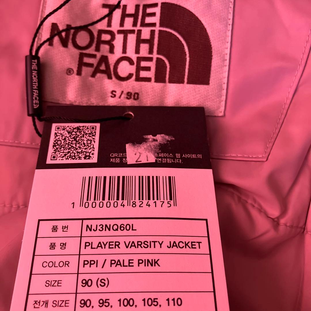 新品未使用　韓国正規品　ノースフェイス　プレイヤー　ヴァーシティ　ジャケット　S