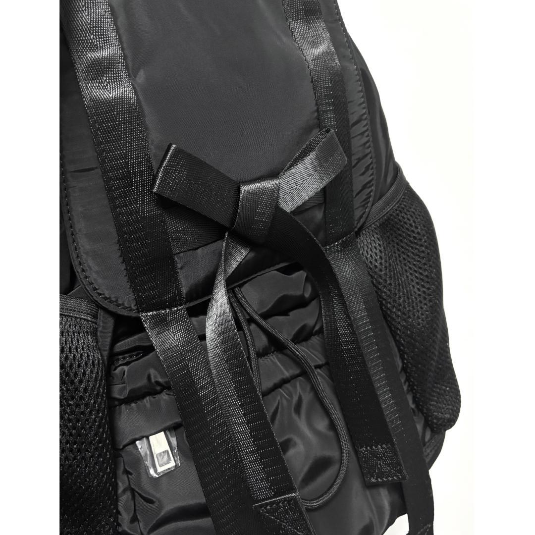 merry jenny 新品 ブラック リボンバックパック