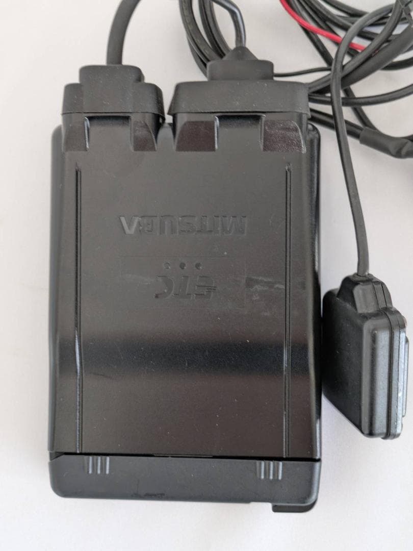 バイク 二輪用 ETC車載器 MSC-BE61 通電確認済み ジャンク扱い
