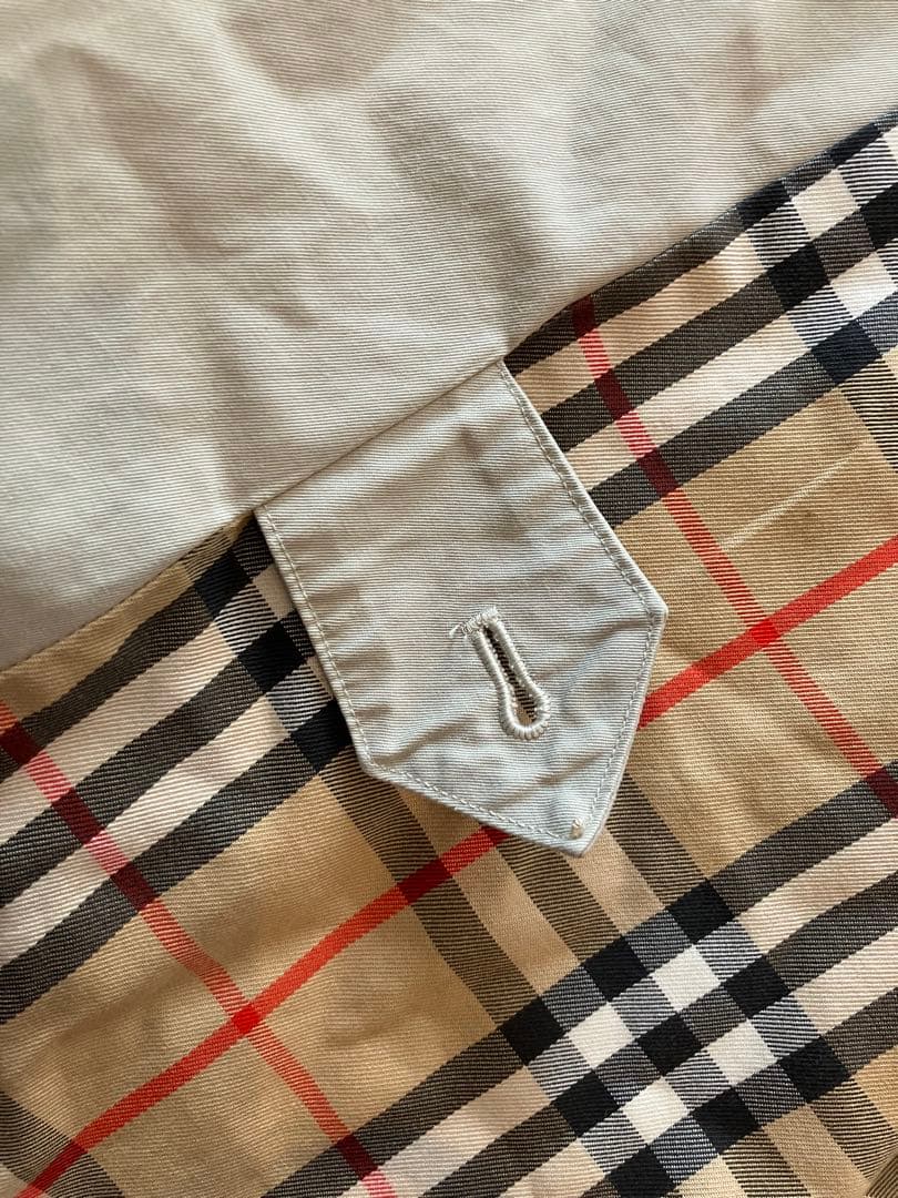 Burberrys’ ベージュ トレンチコート チェック裏地