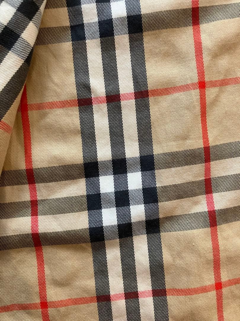Burberrys’ ベージュ トレンチコート チェック裏地