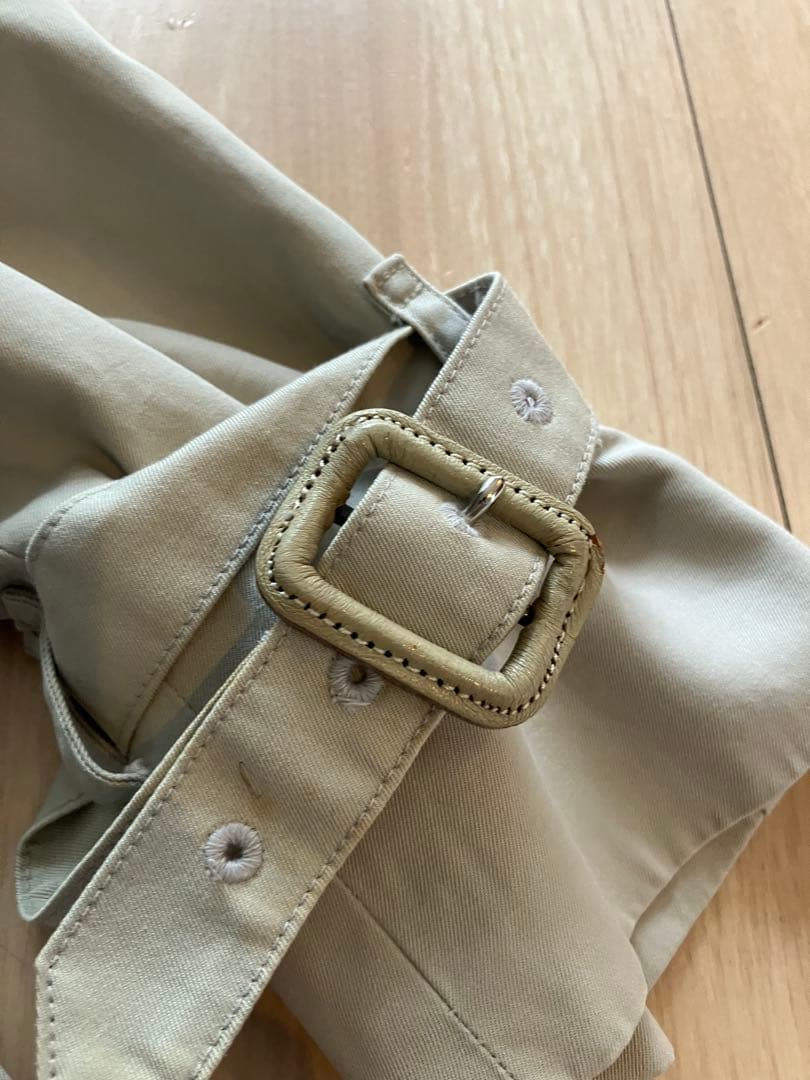 Burberrys’ ベージュ トレンチコート チェック裏地