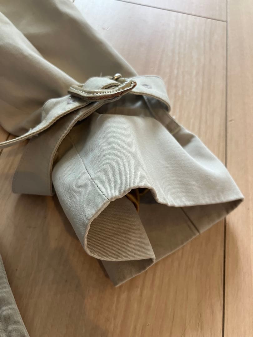 Burberrys’ ベージュ トレンチコート チェック裏地