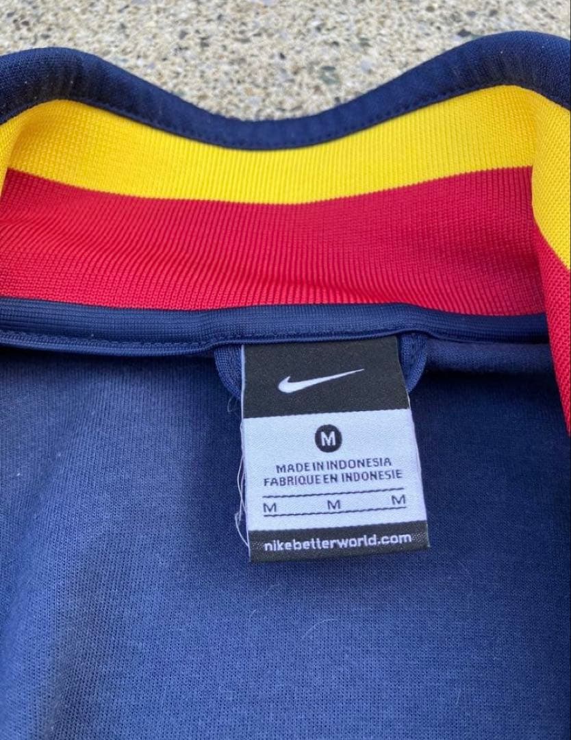 【希少当時物！】ナイキxFCバルセロナ トラックジャケット　ユニフォーム M