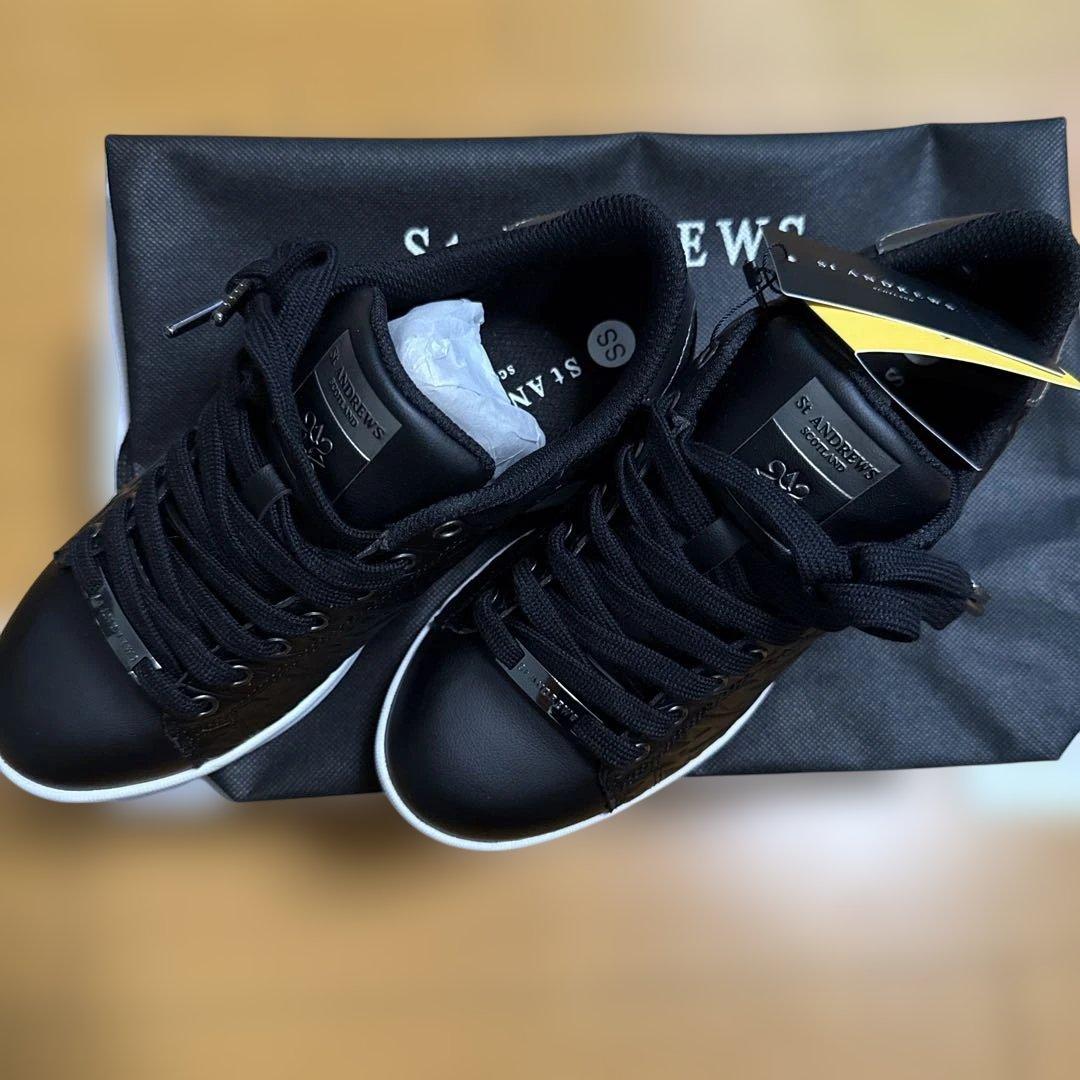 セントアンドリュース　レディース　ゴルフシューズ ブラックSS 新品未使用