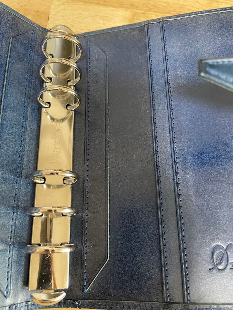 ロロマクラシック　ブルー　バイブルサイズ（リング径24mm）