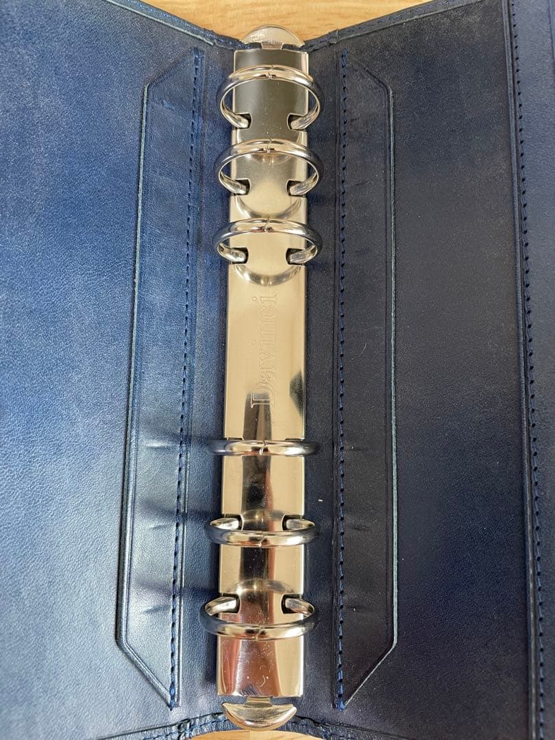 ロロマクラシック　ブルー　バイブルサイズ（リング径24mm）