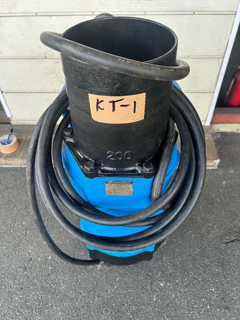 ツルミ水中ポンプ 一般工事用排水ポンプ 省エネルギー仕様 KRS2-89 9kW