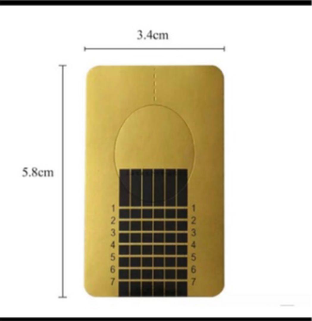 フォーム　100枚　スカルプ　ジェルスカ