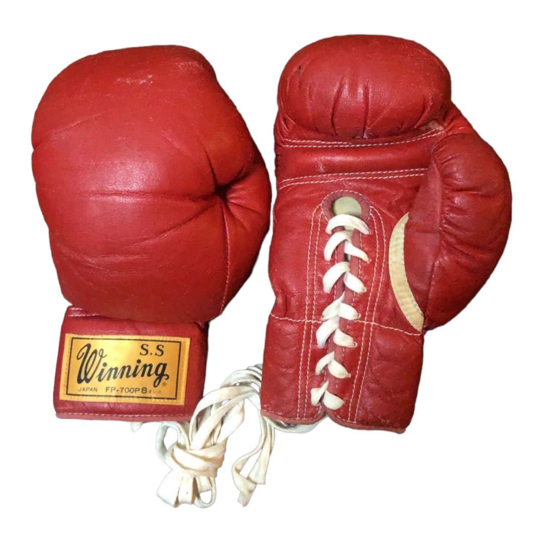 レア！ 旧ロゴ Winning ウイニング ボクシング グローブ 8オンス