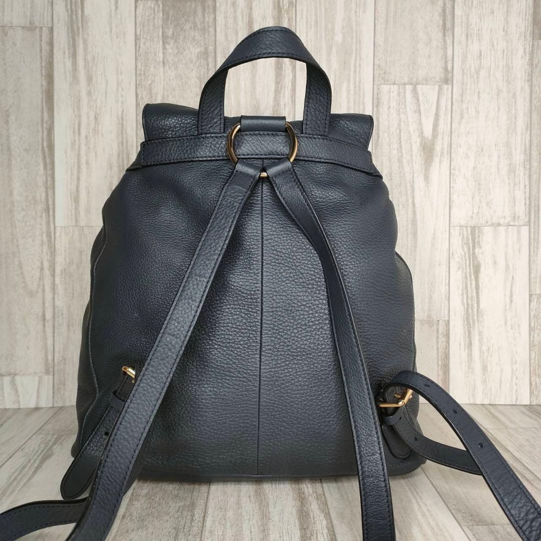 55 COACH コーチ　レザー　リュックサック　バッグパック