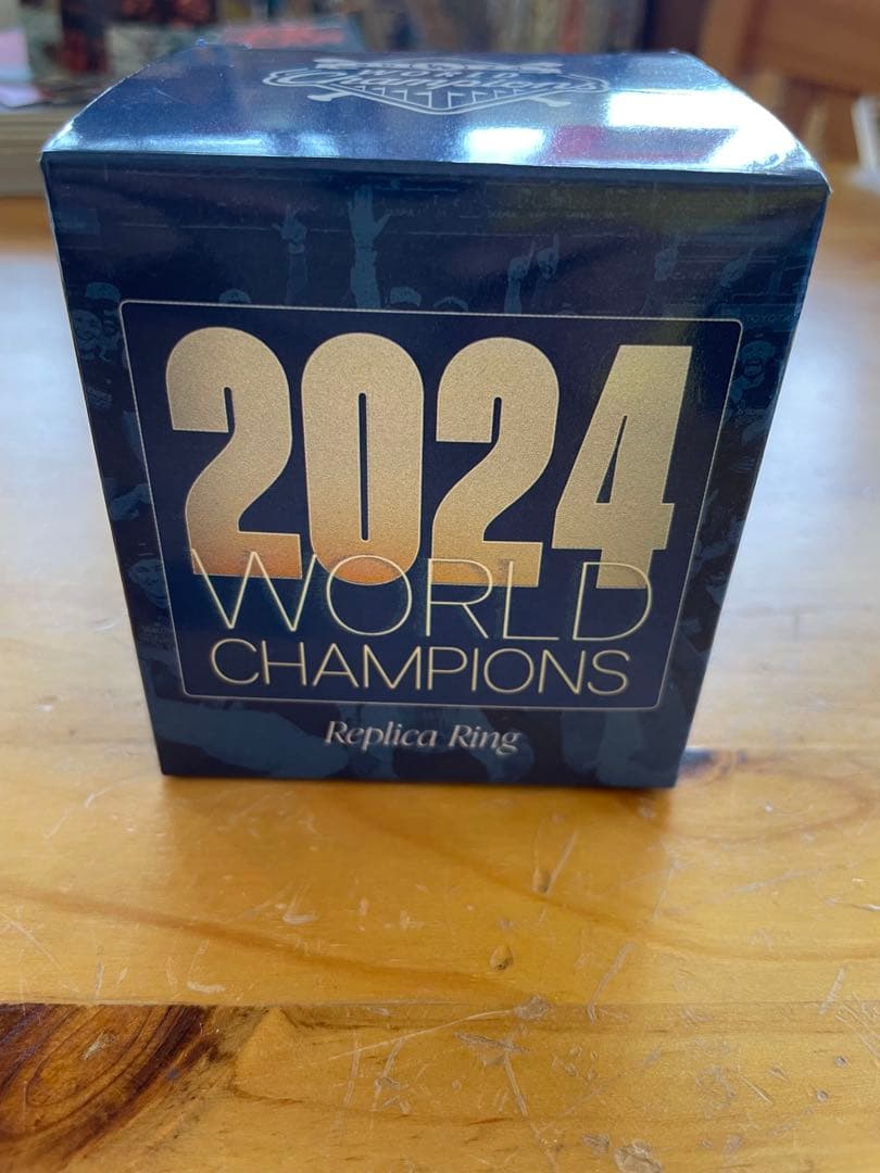 ロサンゼルス・ドジャース 2024年ワールドチャンピオンレプリカリング